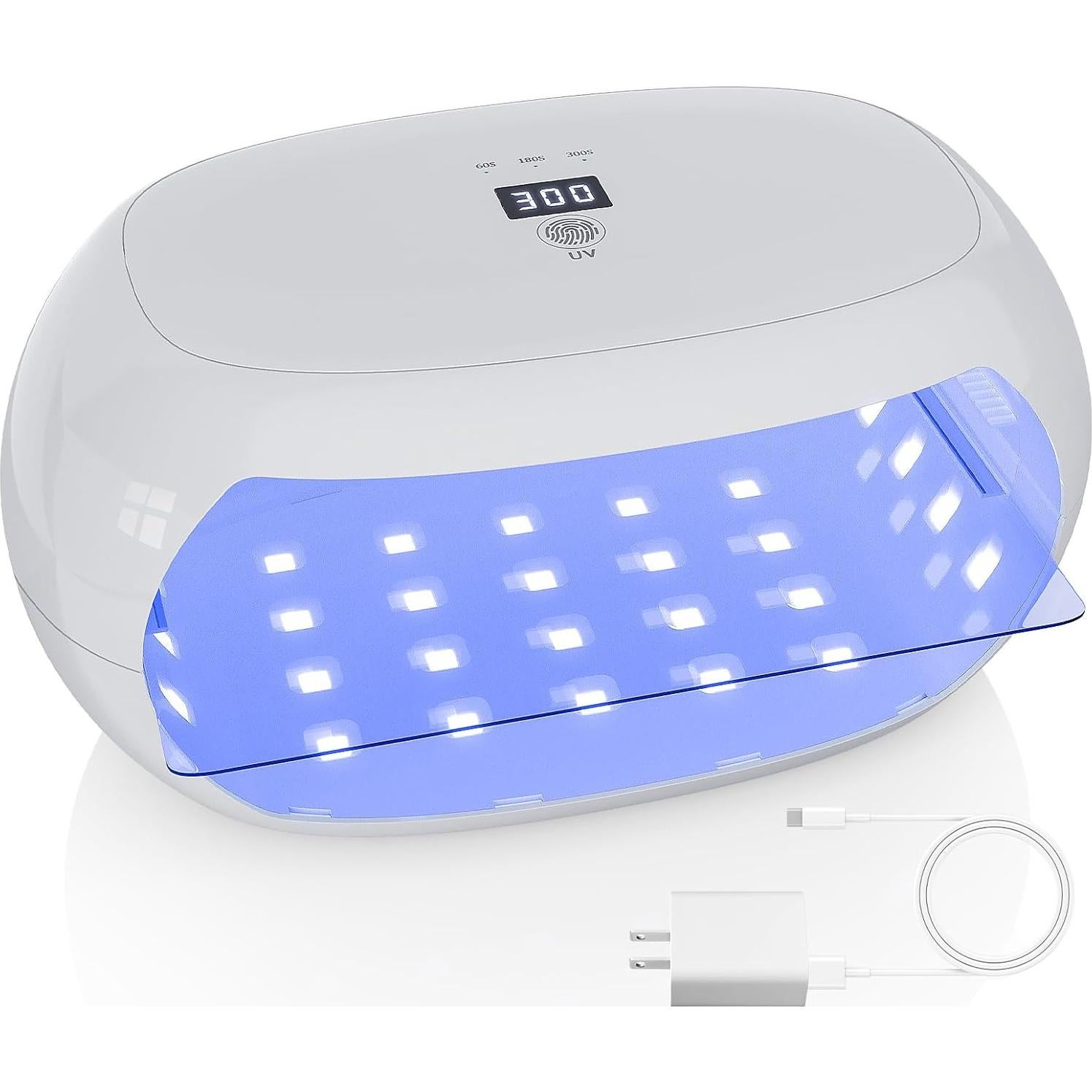 Lámpara UV PUWANJILI para Curado de Resina 56 LED 360°