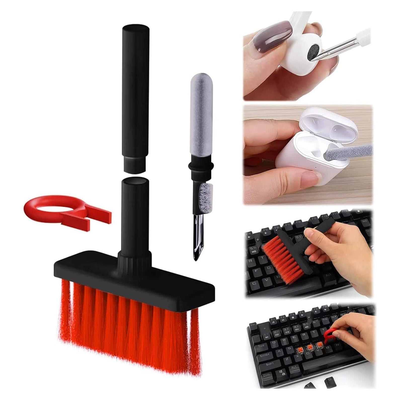 Kit de Limpieza 5 en 1 PEAKTREND para Teclados y Auriculares