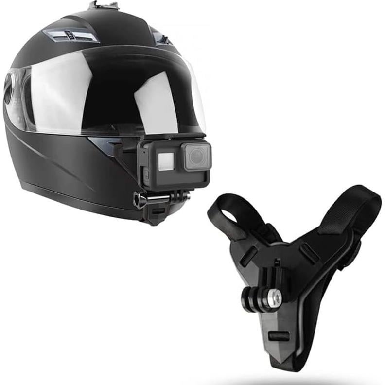 Soporte de Barbilla para Casco Walway - Compatible con GoPro y Más