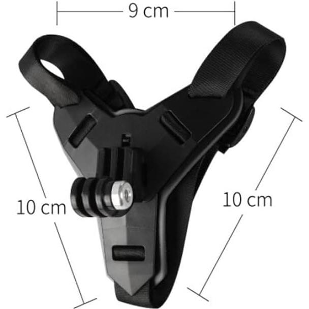 Soporte de Barbilla para Casco Walway - Compatible con GoPro y Más