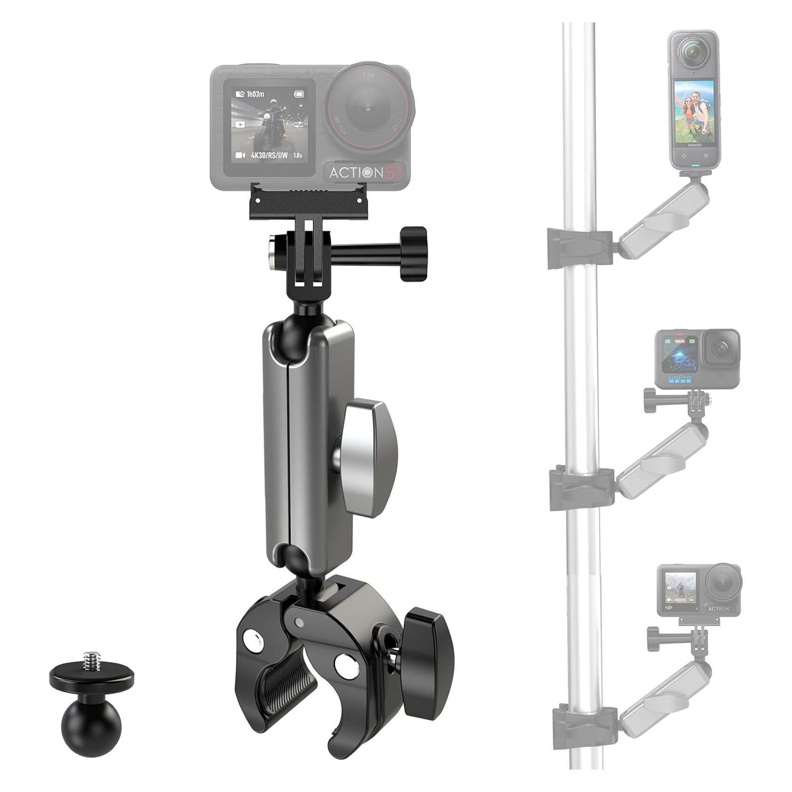 Soporte de Manillar Ajustable para Cámara GoPro y Osmo - MC-10
