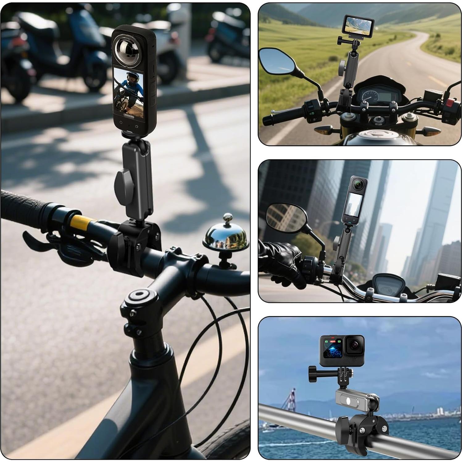 Soporte de Manillar Ajustable para Cámara GoPro y Osmo - MC-10