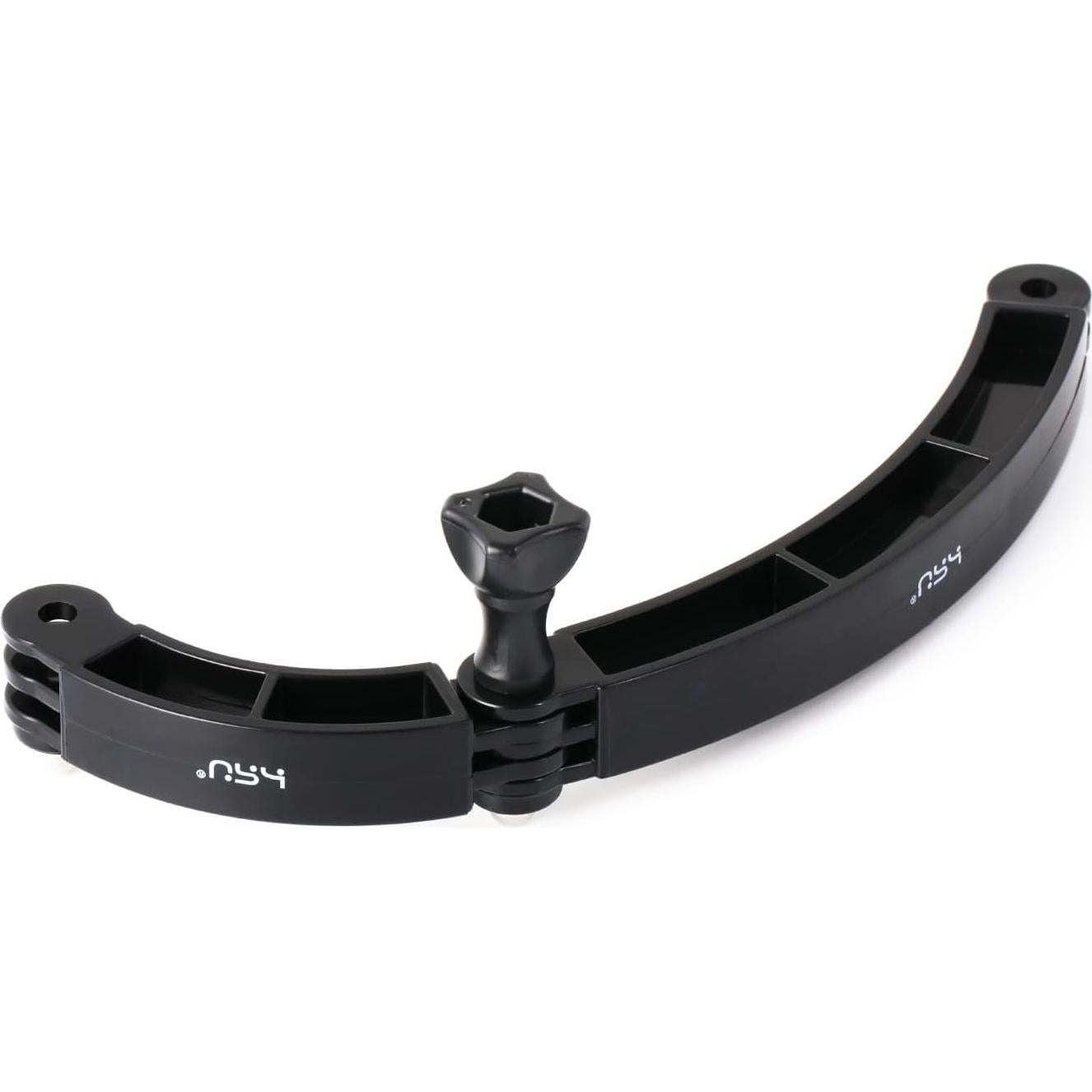 HSU Kit de Brazo de Extensión Curvado 3 en 1 para GoPro