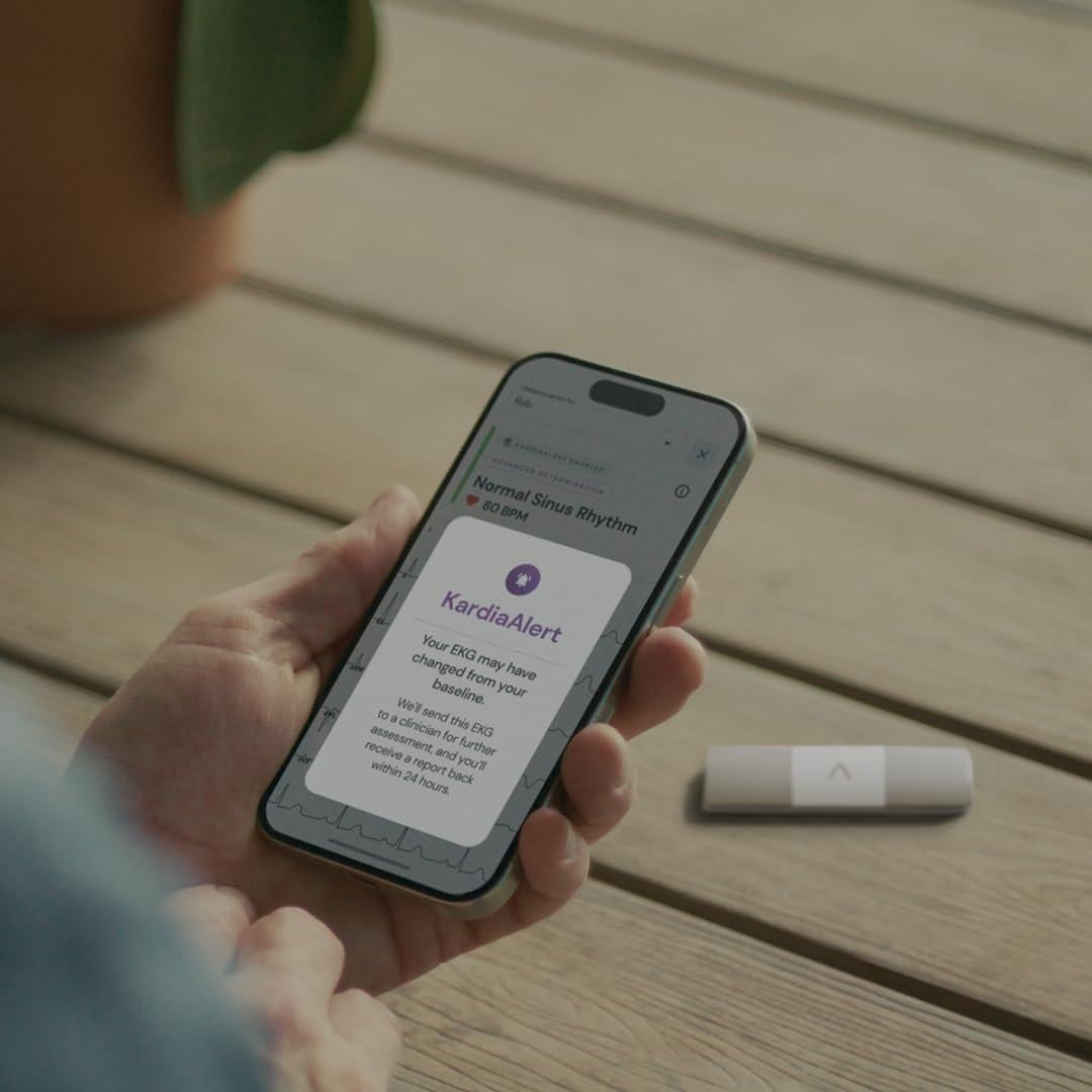 KardiaMobile 6L Max AliveCor | Monitor EKG 6 Derivaciones