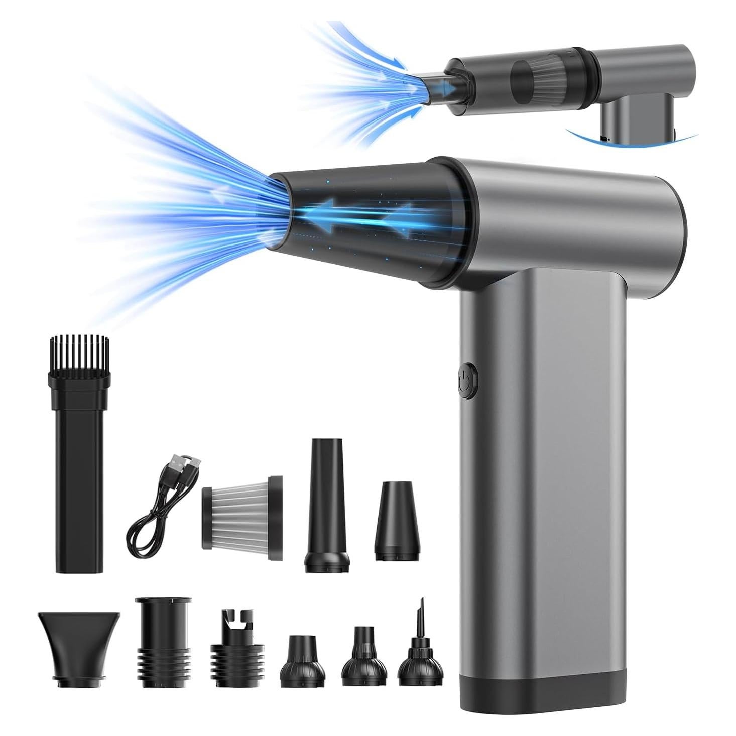 Soplador de aire comprimido iRonthunder 180000RPM recargable