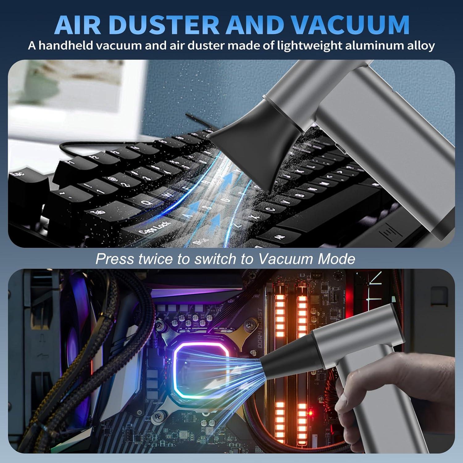 Soplador de aire comprimido iRonthunder 180000RPM recargable