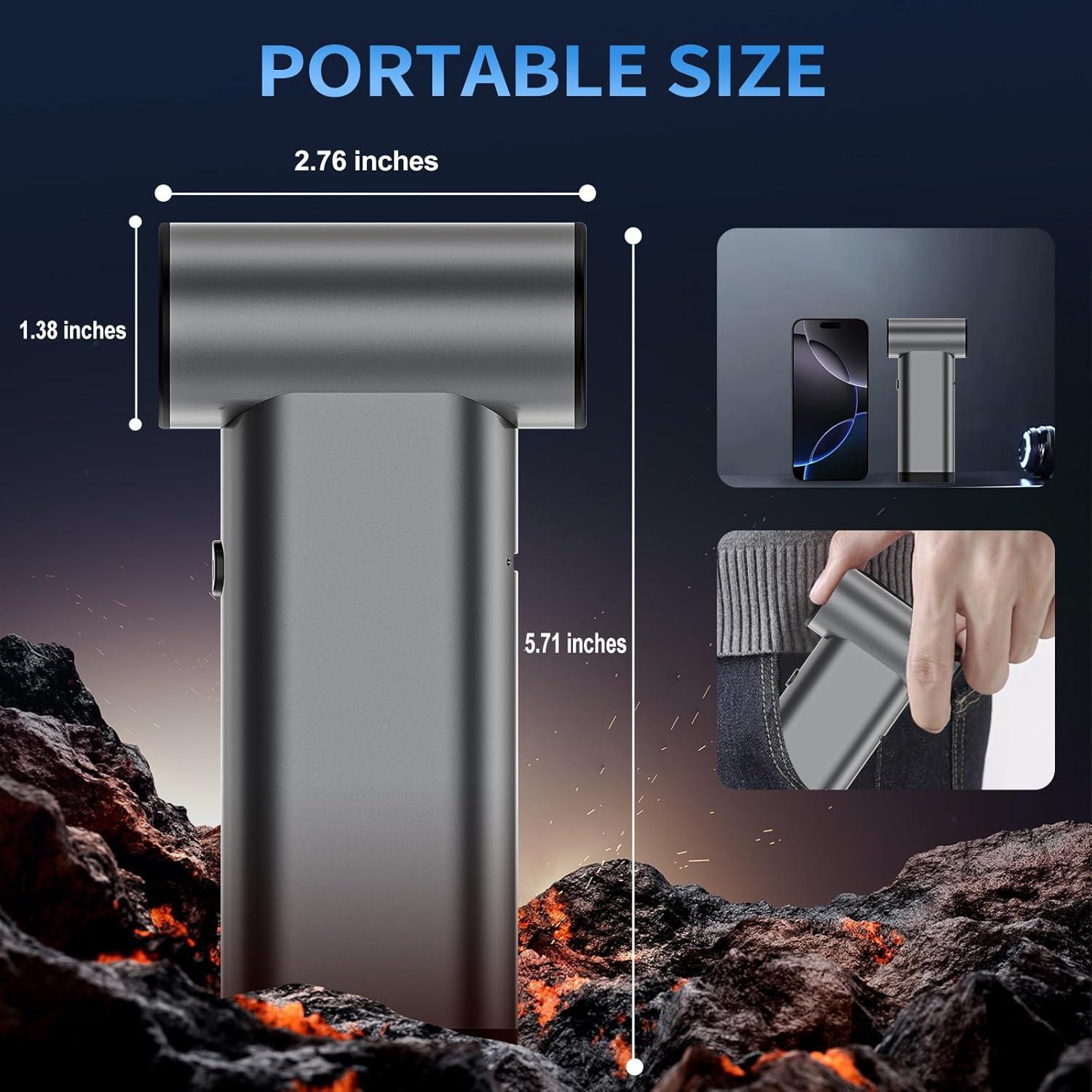 Soplador de aire comprimido iRonthunder 180000RPM recargable