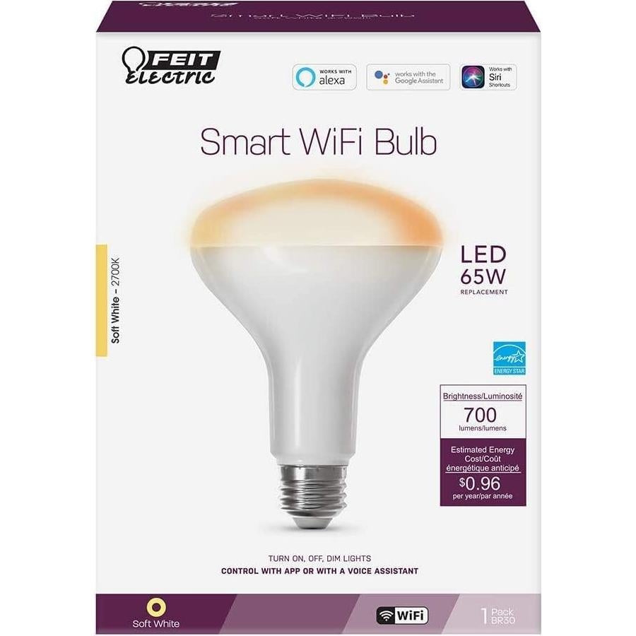 Bombilla LED Inteligente Feit Electric BR30 8W 650 Lúmenes WiFi
