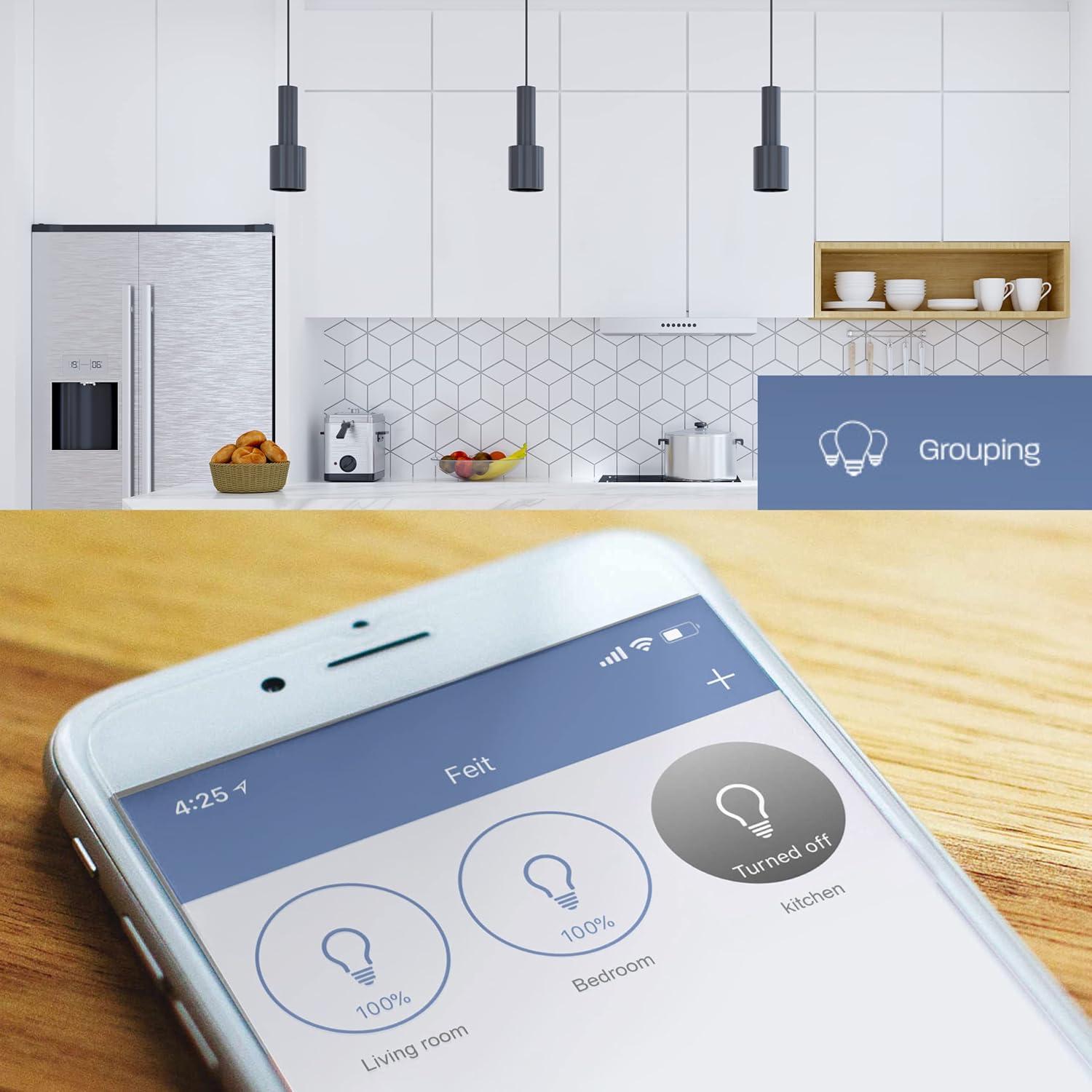 Bombilla LED Inteligente Feit Electric BR30 8W 650 Lúmenes WiFi