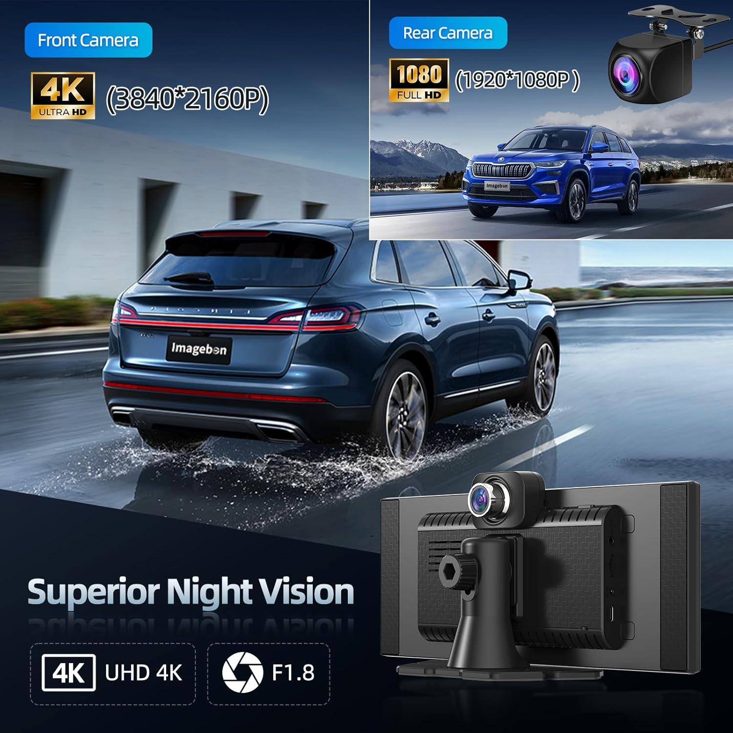 Pantalla 11.25" Apple CarPlay Inalámbrico + Cámara 4K