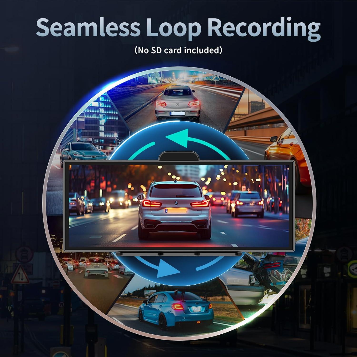 Pantalla 11.25" Apple CarPlay Inalámbrico + Cámara 4K