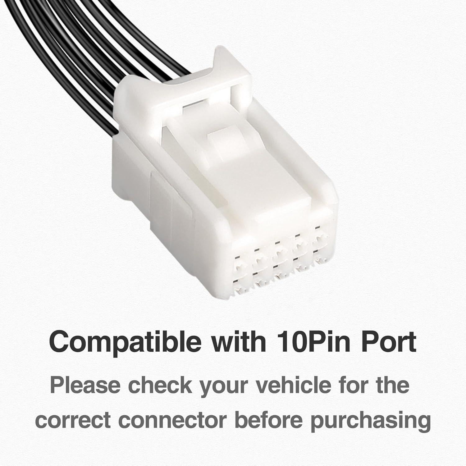 Adaptador de Alimentación DashCam YQMAJIM para Jeep y Dodge