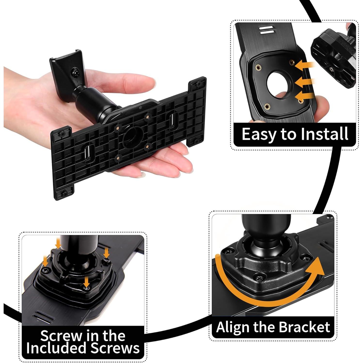 Soporte de Cámara de Salpicadero Genérico para Espejo Retrovisor