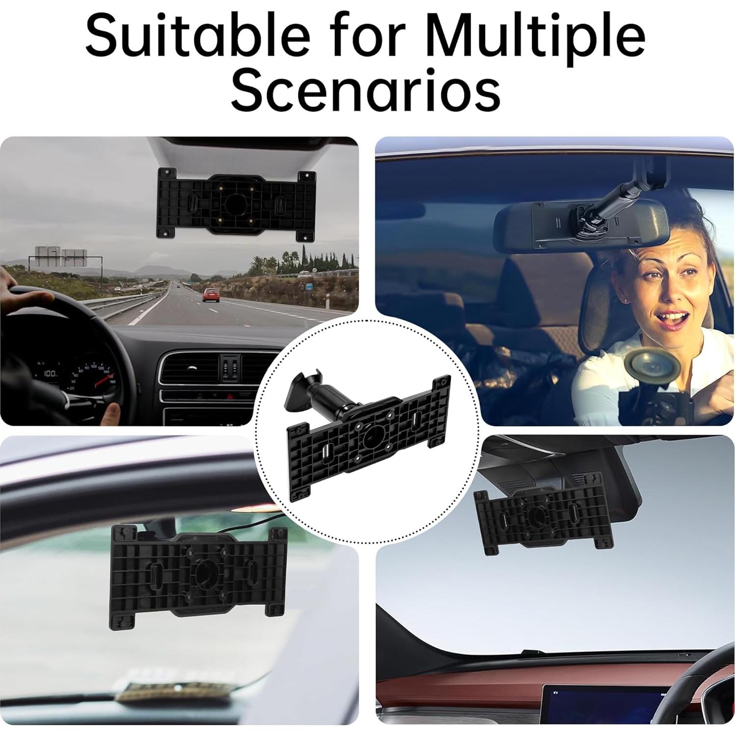 Soporte de Cámara de Salpicadero Genérico para Espejo Retrovisor