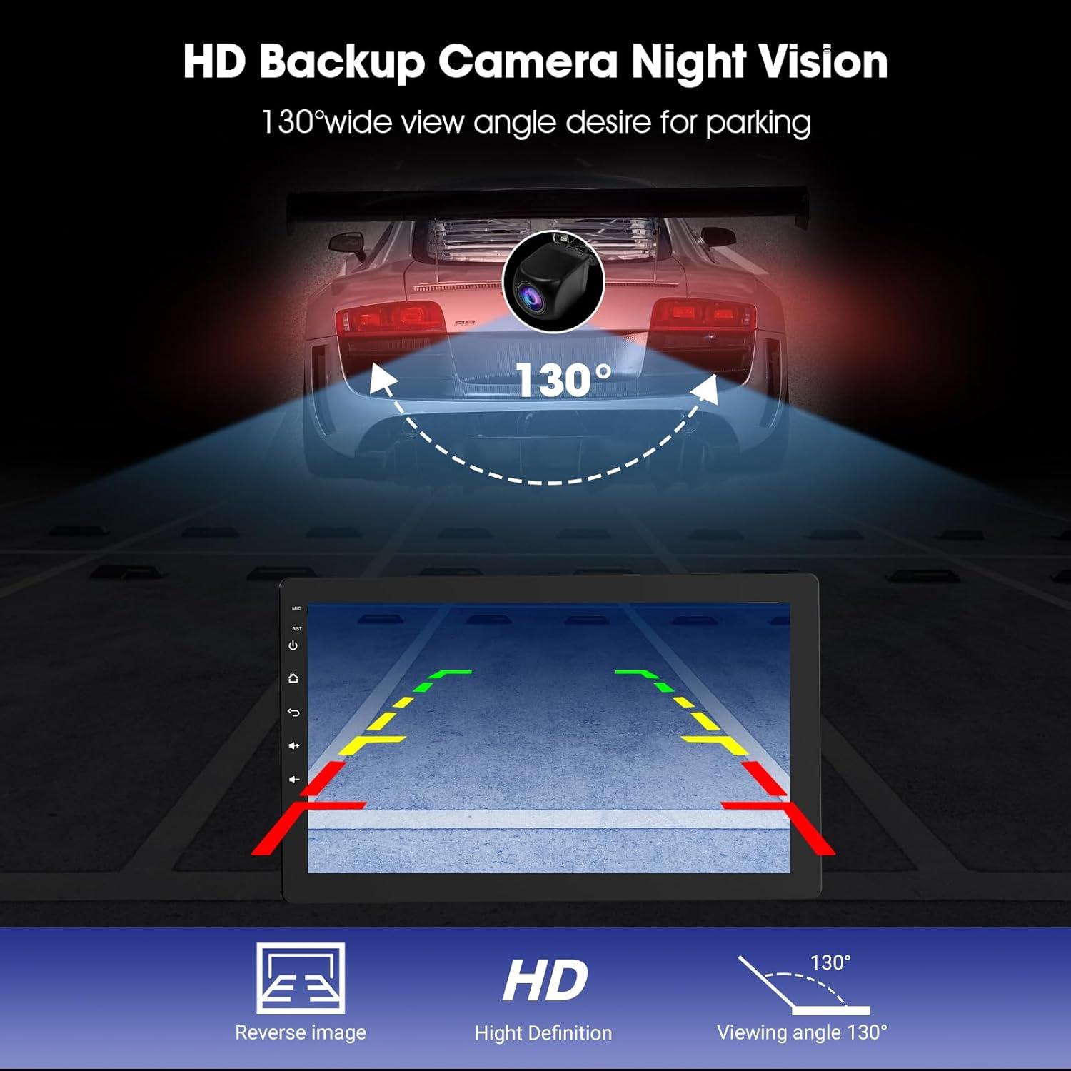 Estéreo de Coche 10.1" Haudio con CarPlay y Android Auto