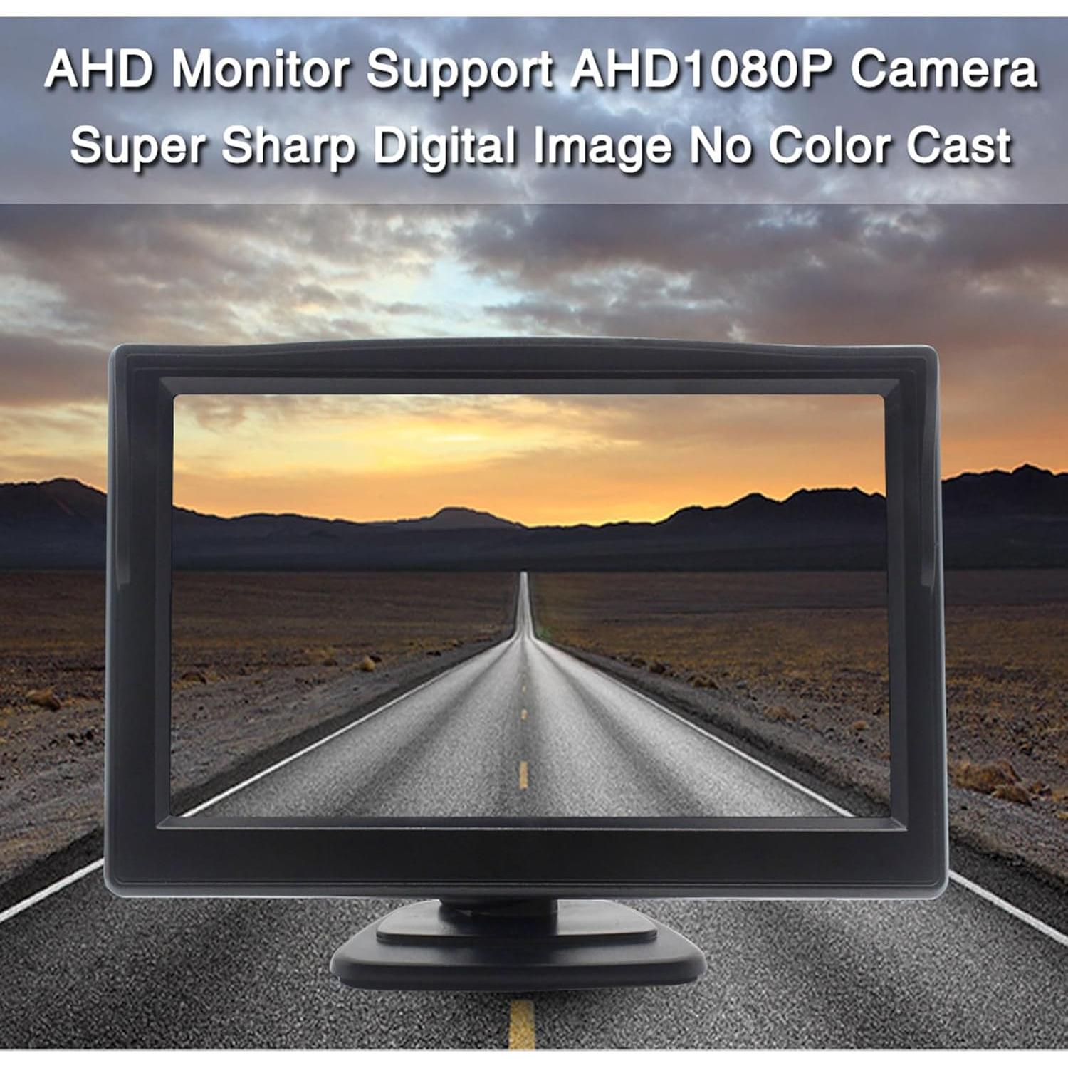 Cámara de Respaldo SanmuTu 5" AHD 1080P IP67 Visión Nocturna