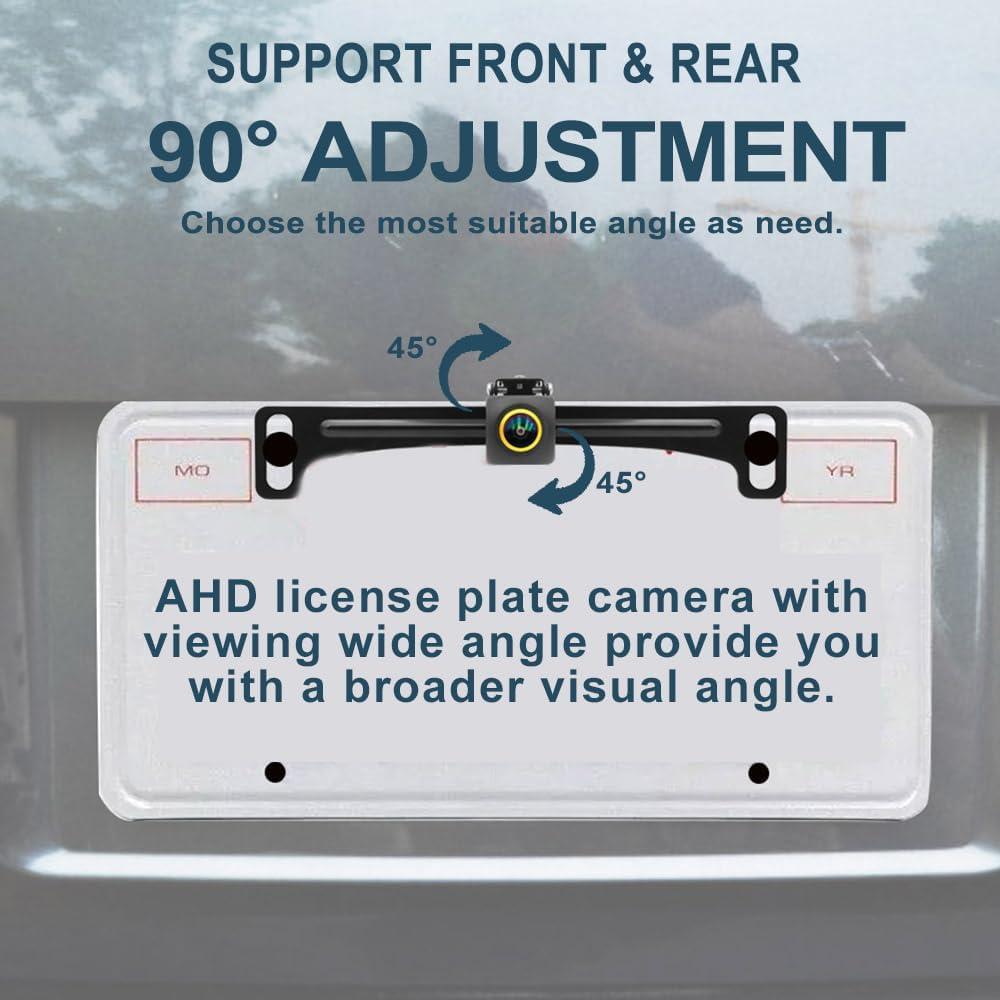 Cámara de Respaldo SanmuTu 5" AHD 1080P IP67 Visión Nocturna