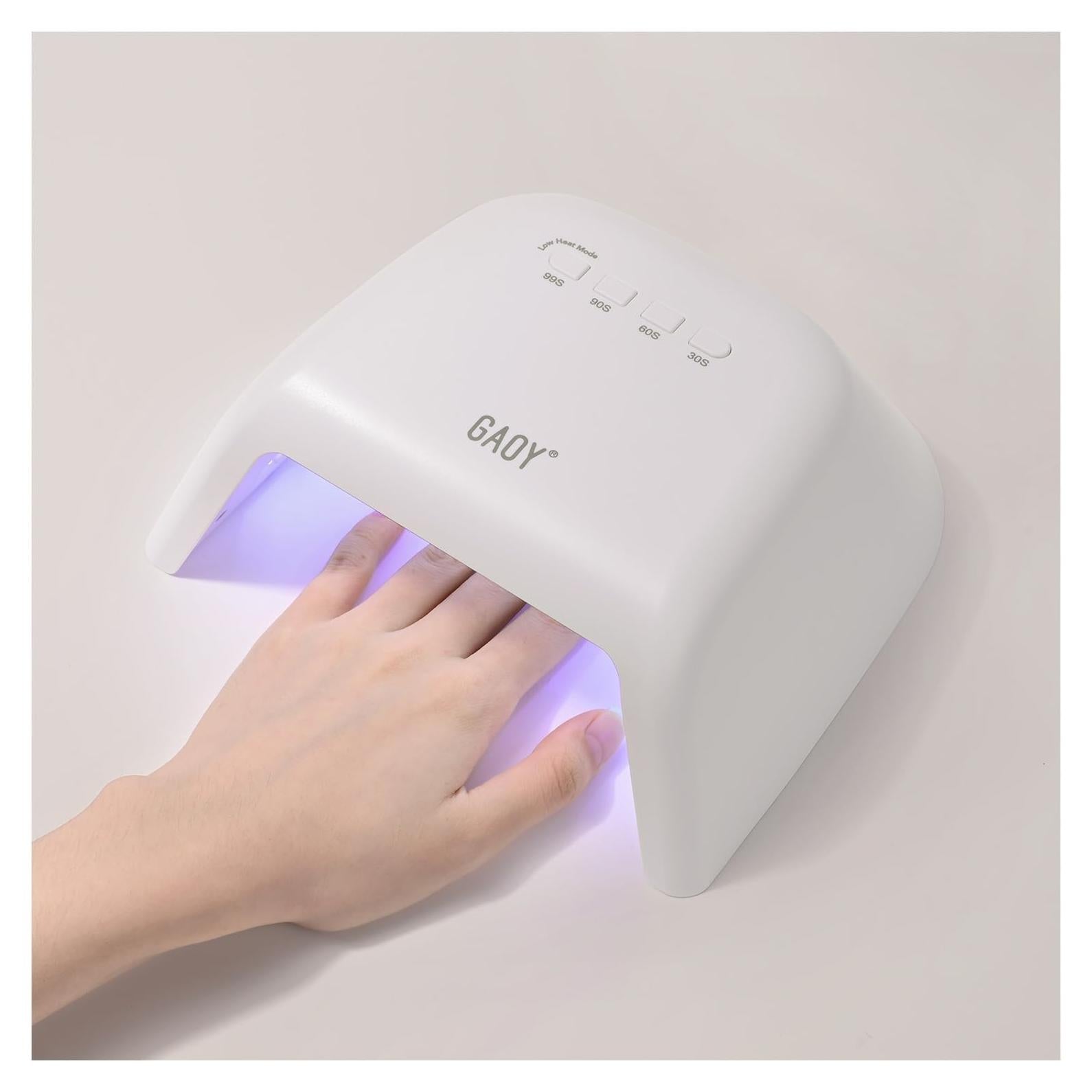 Lámpara UV GAOY para Uñas de Gel con Sensor Infrarrojo