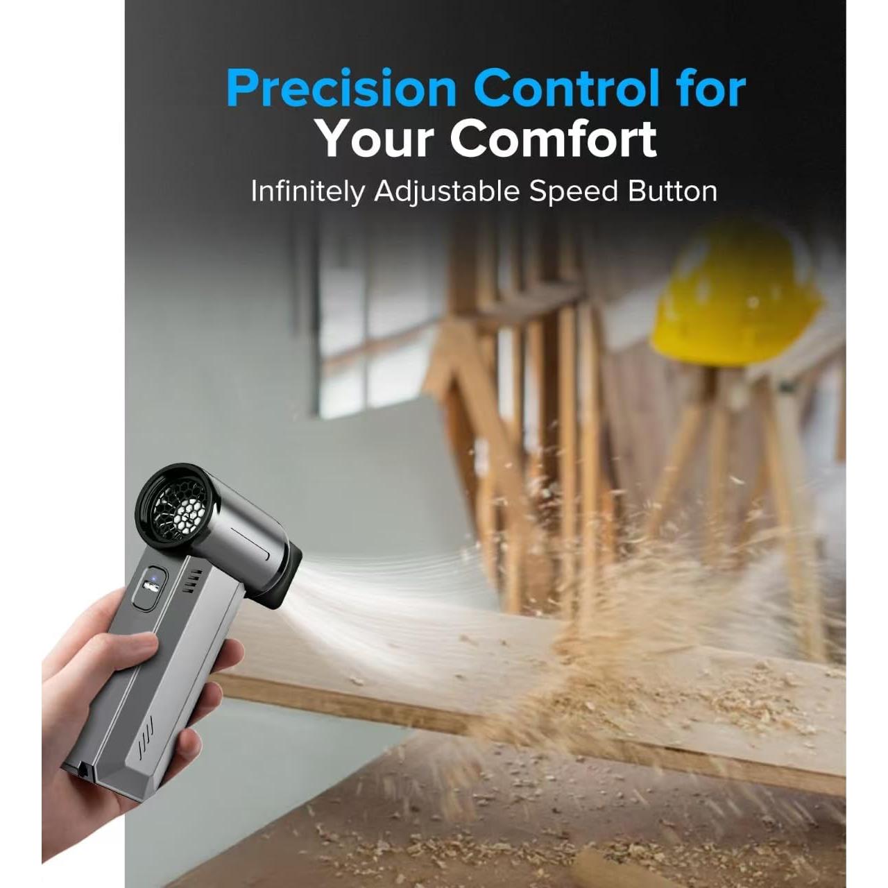 Soplador y Aspirador COSANO F72 Inalámbrico 130,000 RPM