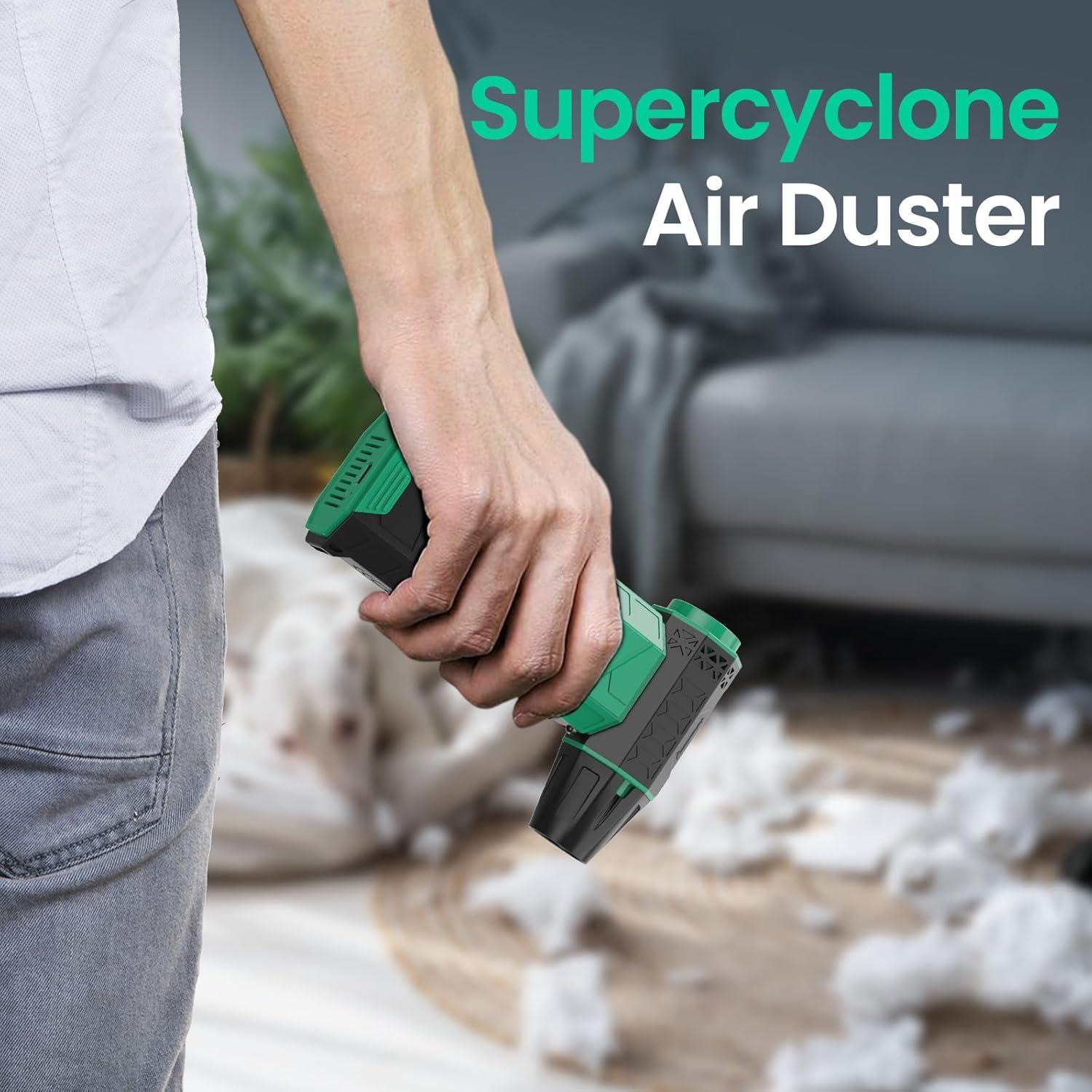 Soplador de Aire Eléctrico JGLXF 130000RPM 2 Baterías 4000mAh