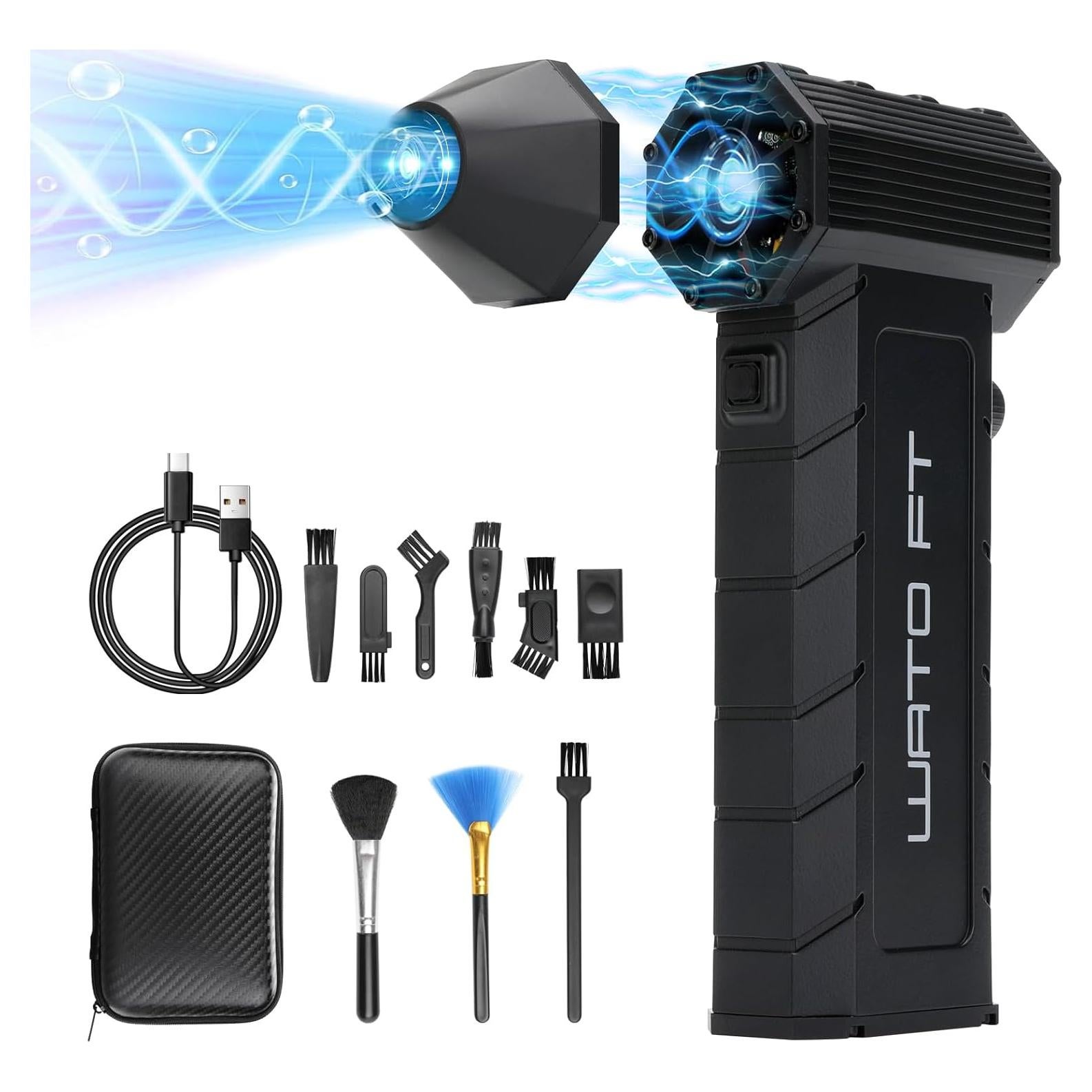 Soplador de Aire Eléctrico ZGWATO ZGW-713A 180000 RPM Recargable