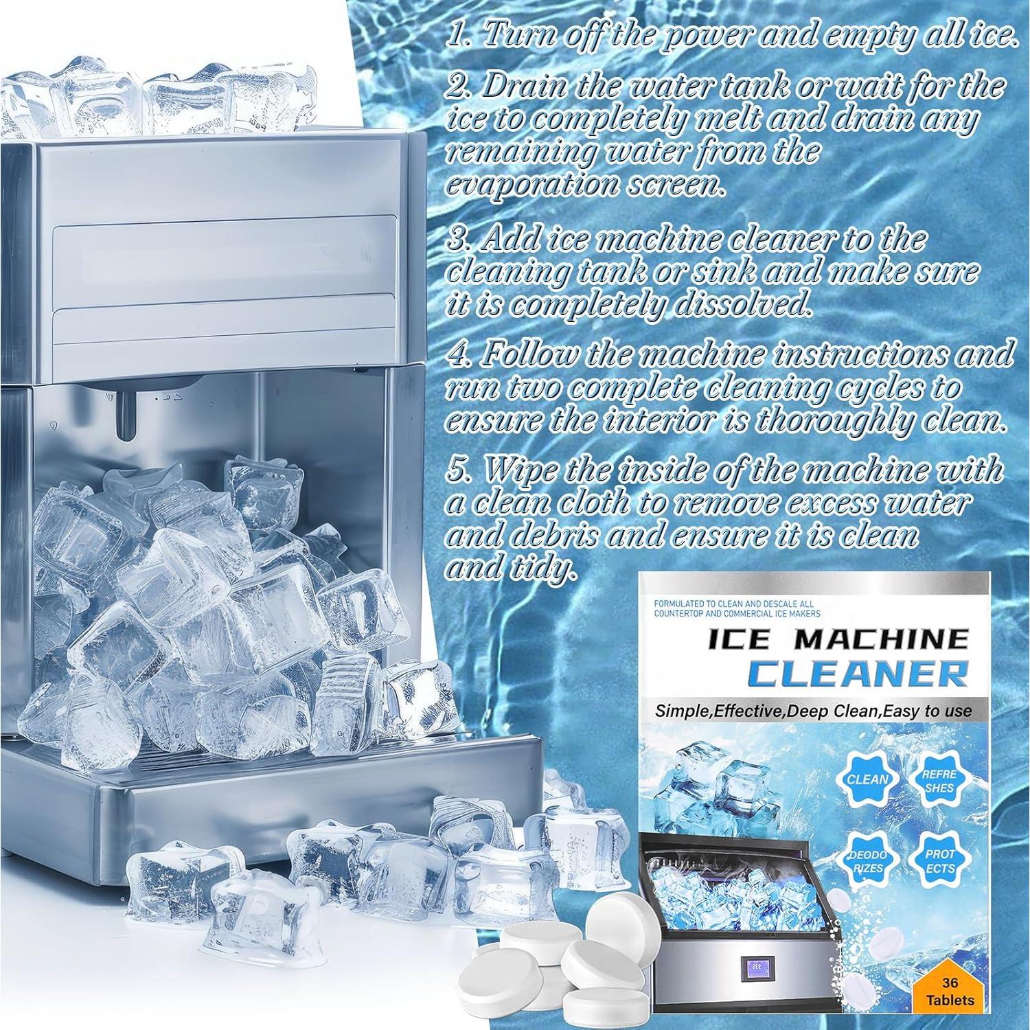 36 Tabletas Limpiadoras Swiffen para Máquina de Hielo 100g