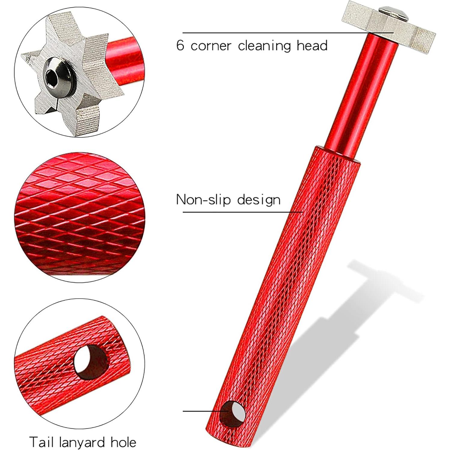 Kit de Afilador y Cepillo Limpiador de Palos de Golf VIPMOON