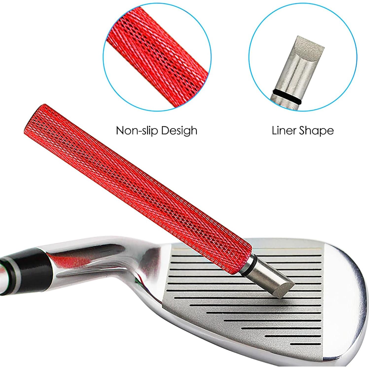 Kit de Afilador y Cepillo Limpiador de Palos de Golf VIPMOON