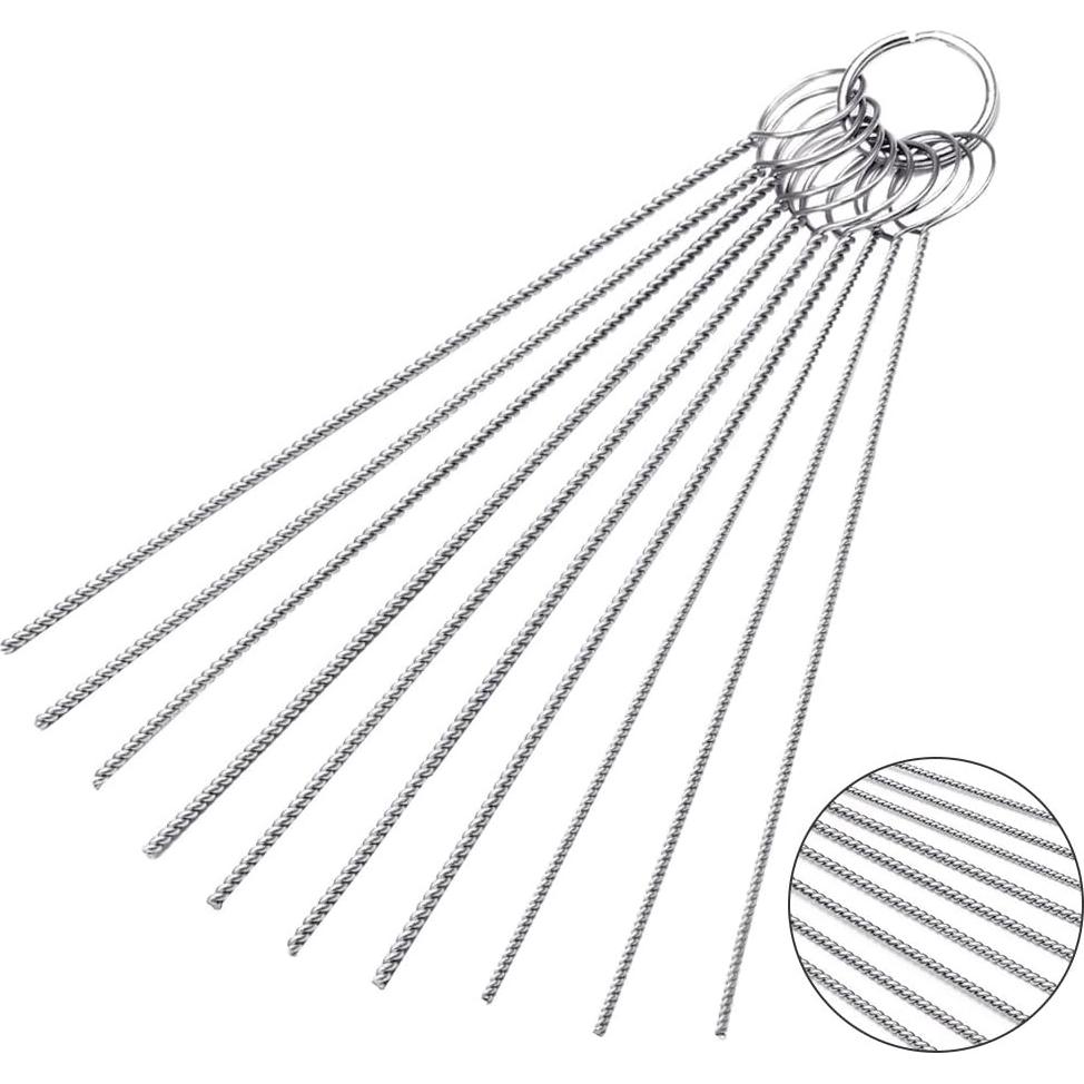 Juego de Limpiadores de Carburador AIFUDA - 13 Alambres y 2 Agujas