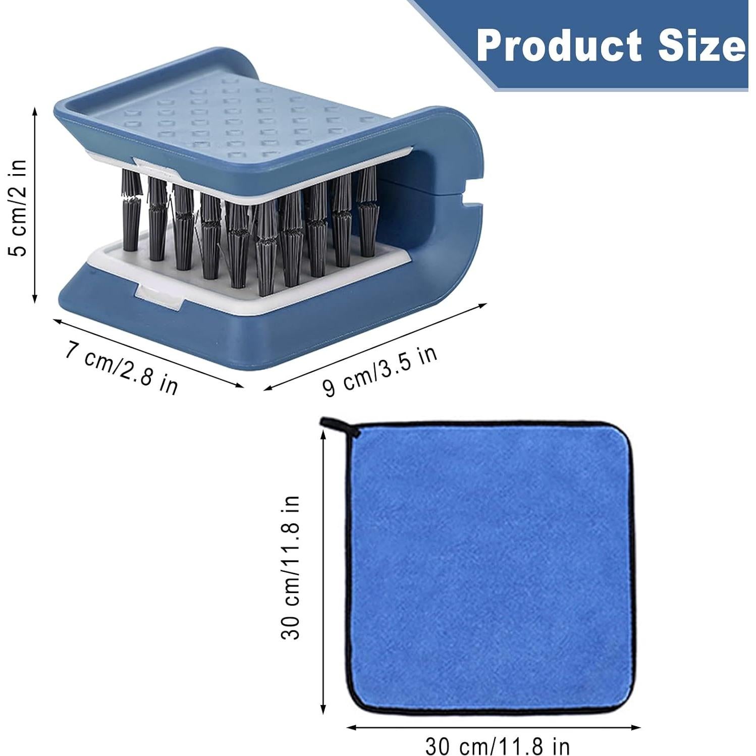 Limpiador de Cubiertos Klyuqoz con 2 Cabezas Reemplazables