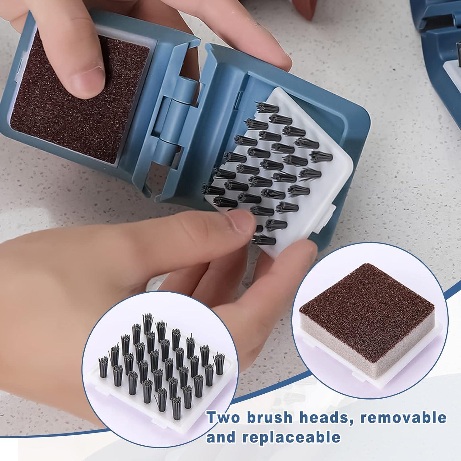 Limpiador de Cubiertos Klyuqoz con 2 Cabezas Reemplazables