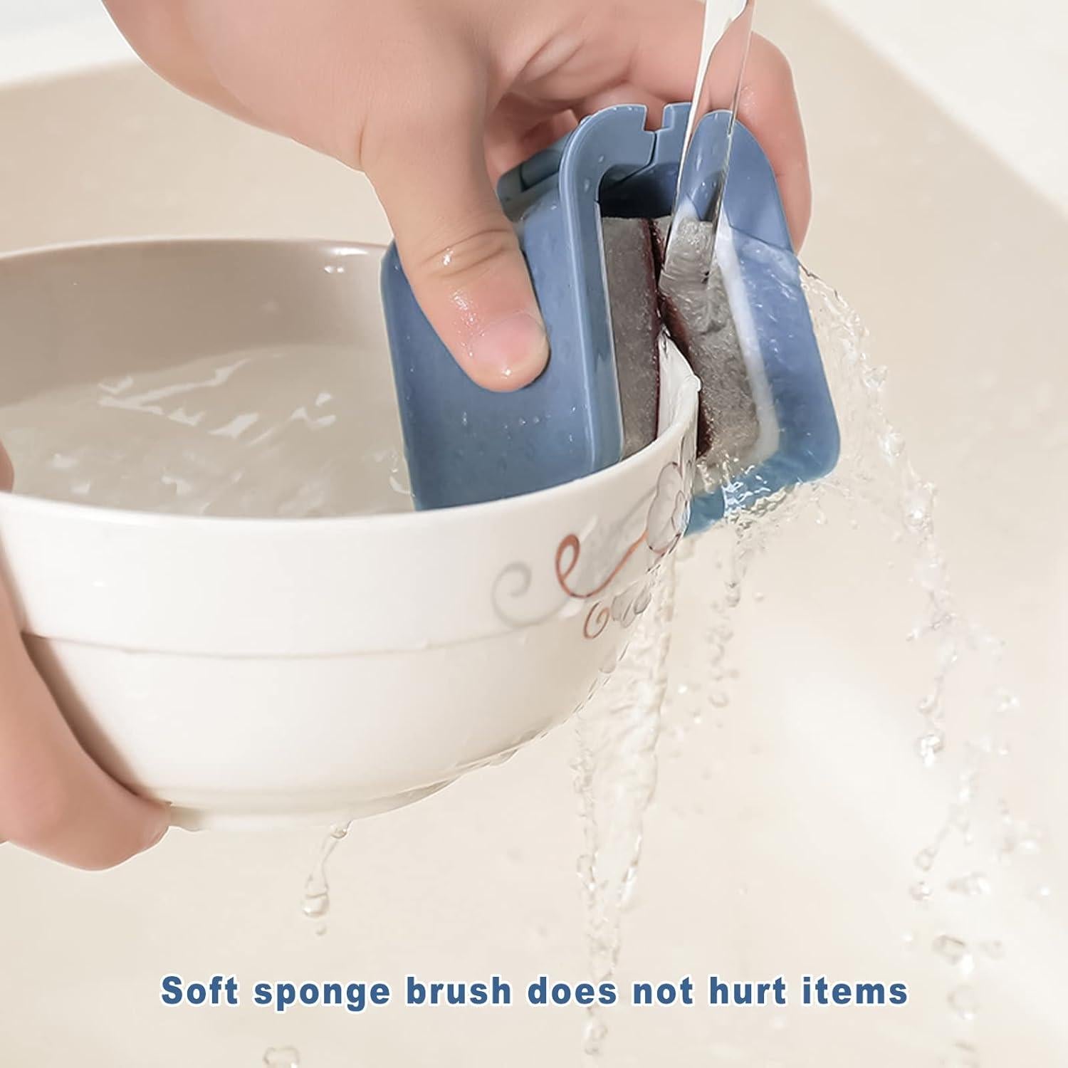 Limpiador de Cubiertos Klyuqoz con 2 Cabezas Reemplazables