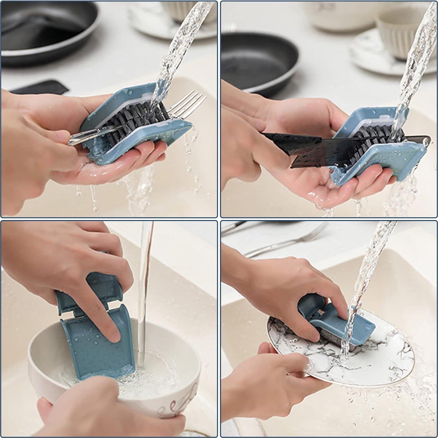 Limpiador de Cubiertos Klyuqoz con 2 Cabezas Reemplazables