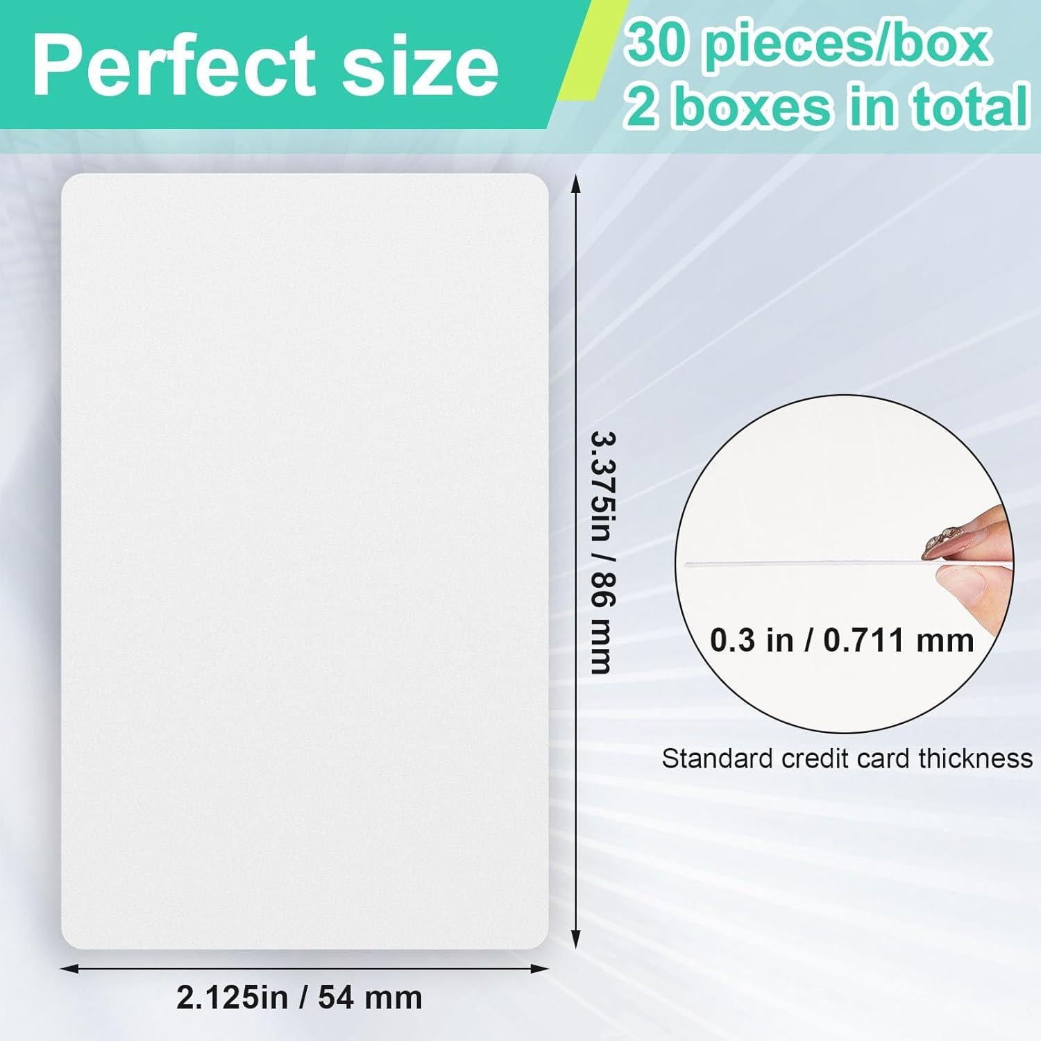 Tarjetas de Limpieza Sliner 60 Pcs para Lectores de Tarjetas