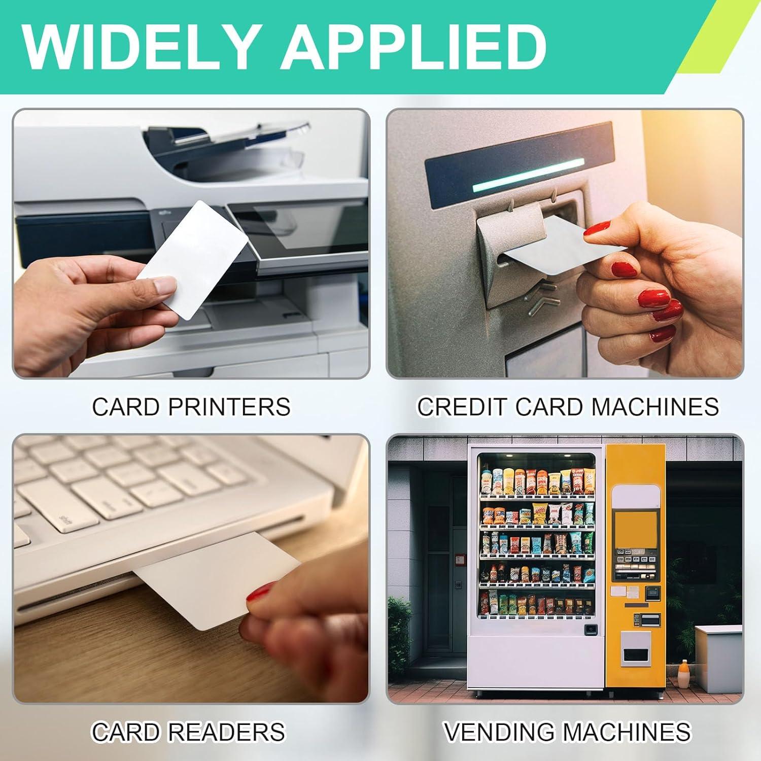 Tarjetas de Limpieza Sliner 60 Pcs para Lectores de Tarjetas