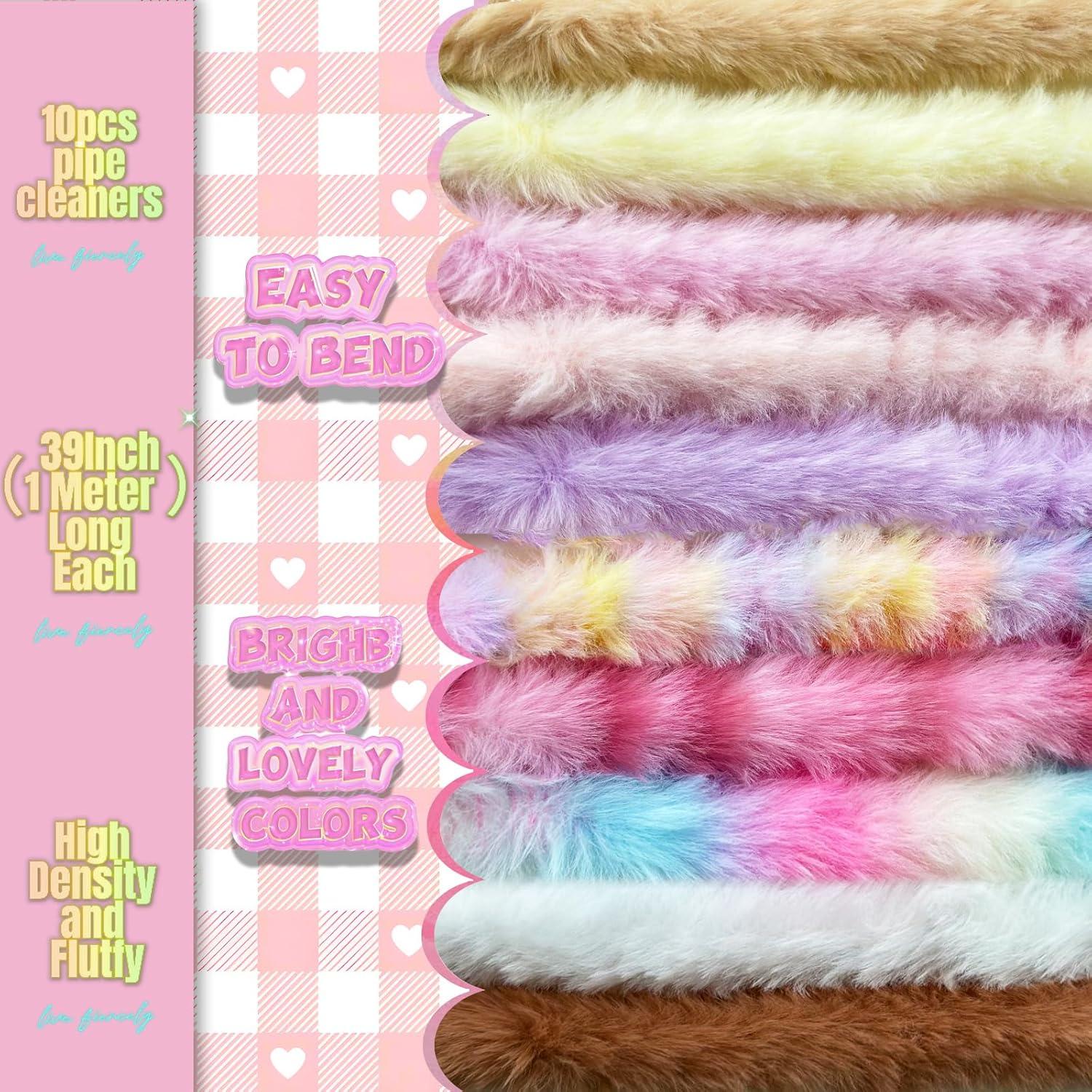 Kit de Manualidades 124 Piezas HitsX Limpiapipas 99 cm