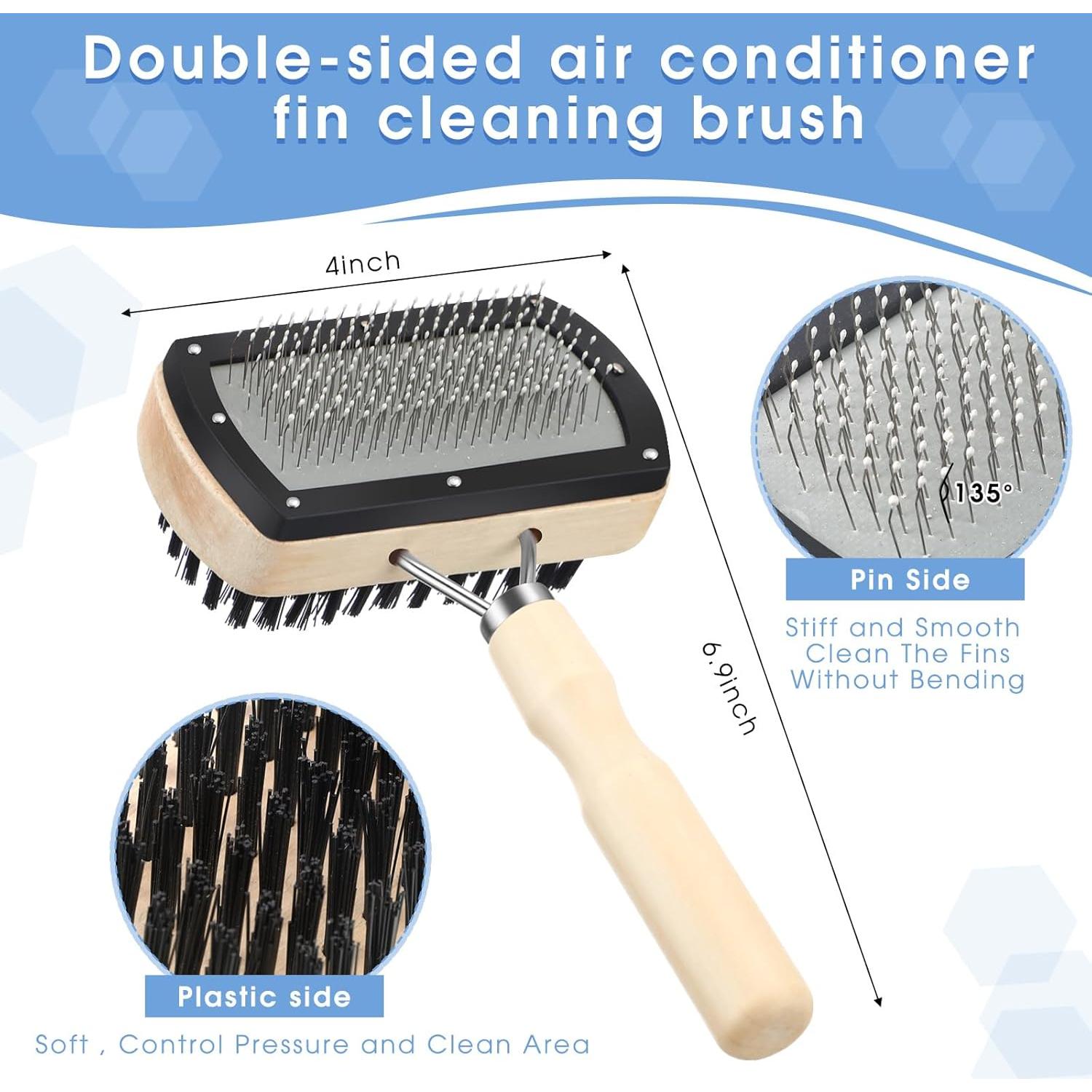 Kit de Limpieza de Aletas de Aire Acondicionado Boao - 3 Piezas