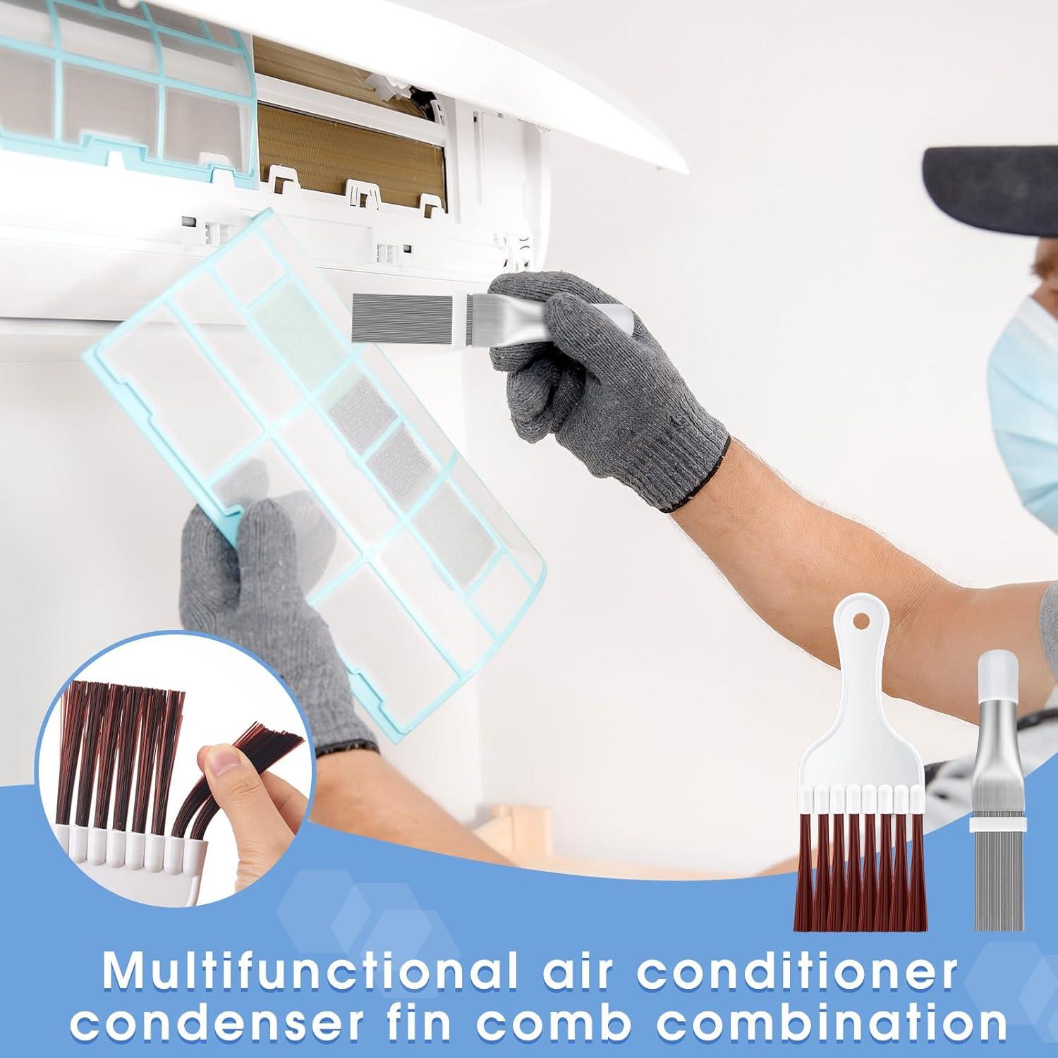 Kit de Limpieza de Aletas de Aire Acondicionado Boao - 3 Piezas