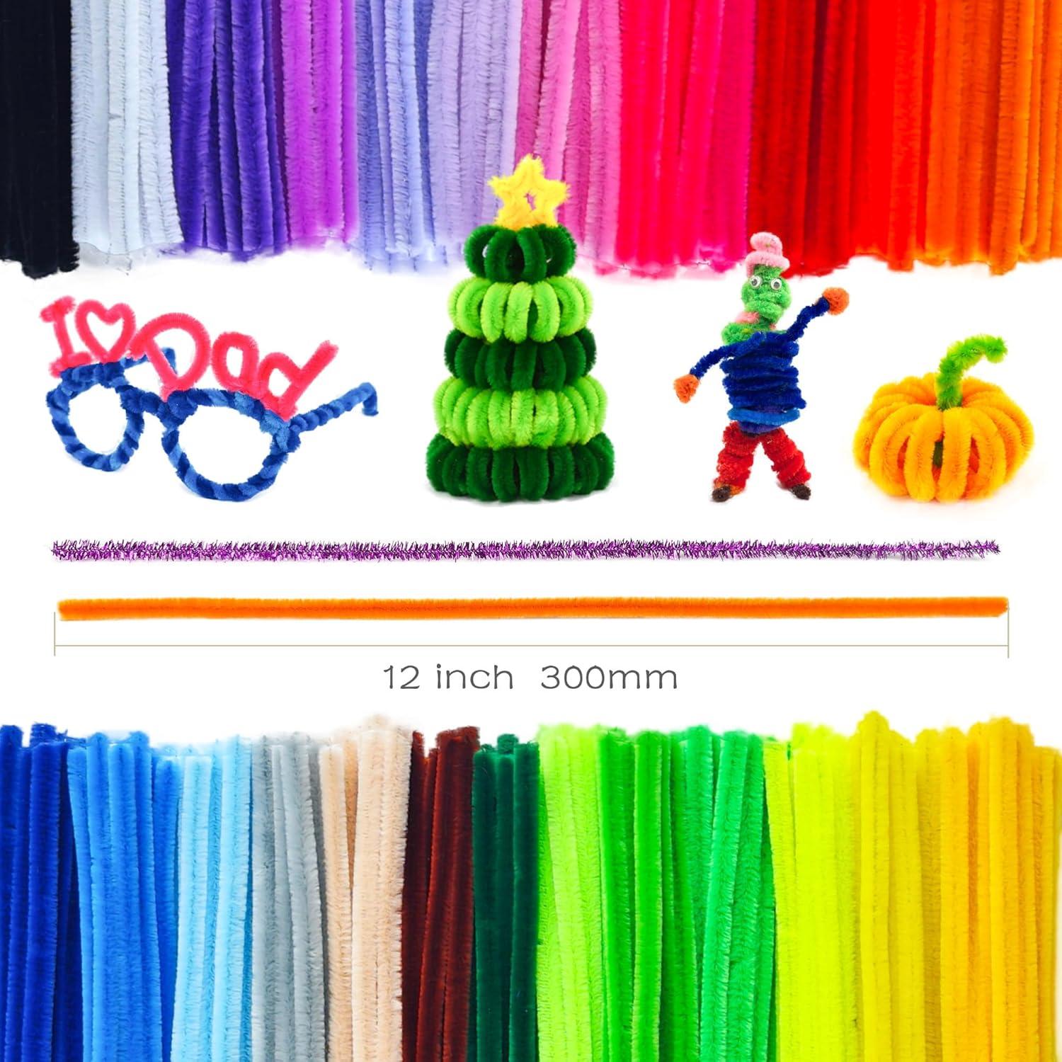 Conjunto de 1100 Limpiapipas Kocopi + 100 Ojos Autoadhesivos