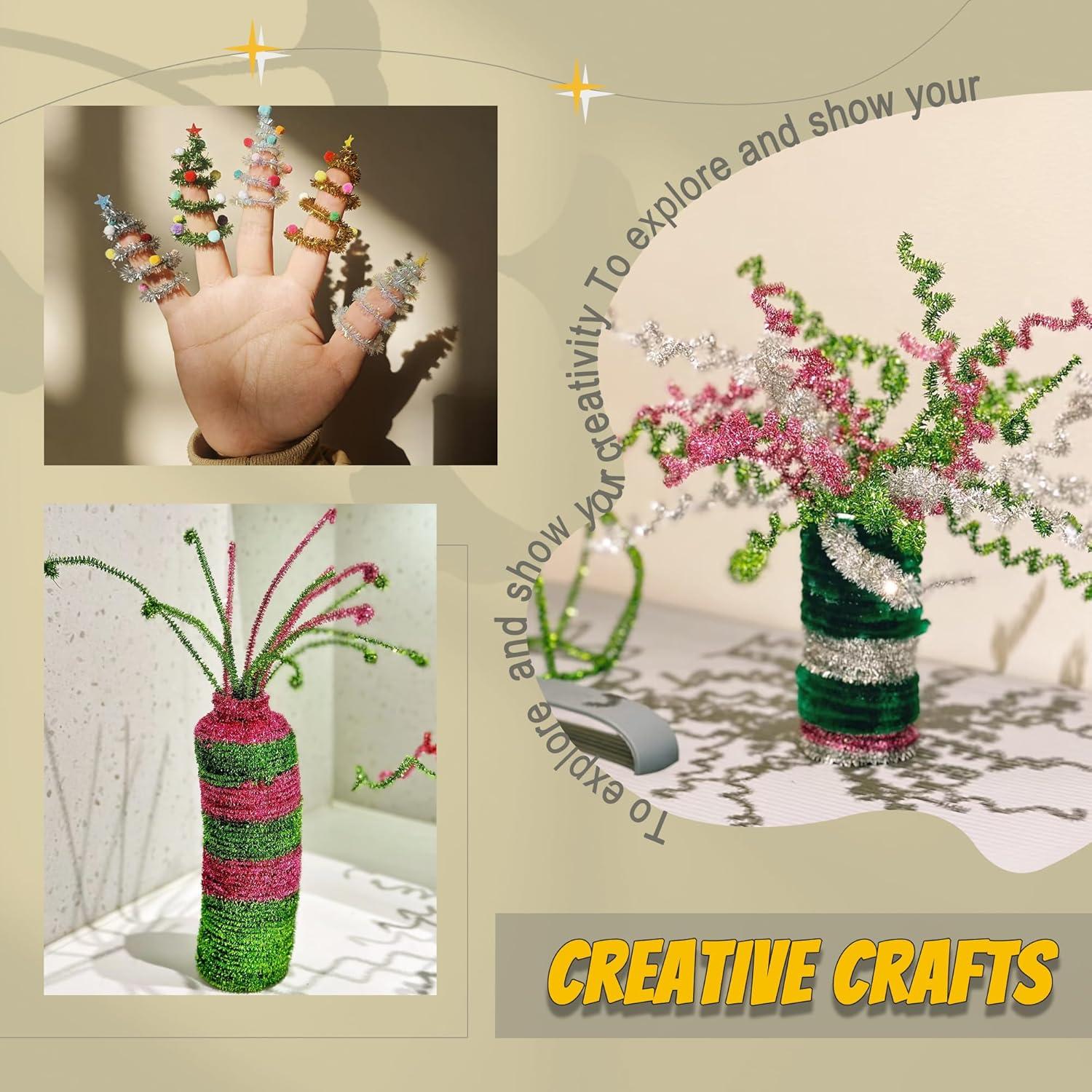 Conjunto de 1100 Limpiapipas Kocopi + 100 Ojos Autoadhesivos