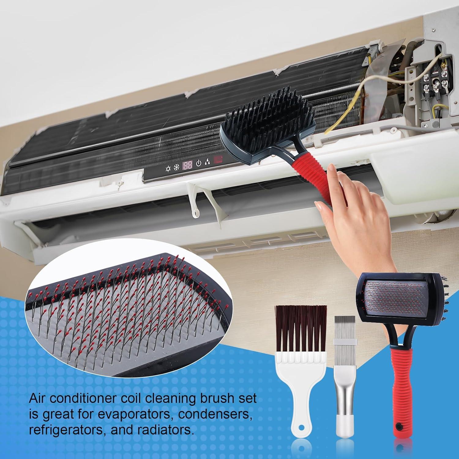 Kit de limpieza de aletas de aire acondicionado Aufind 7 PCS