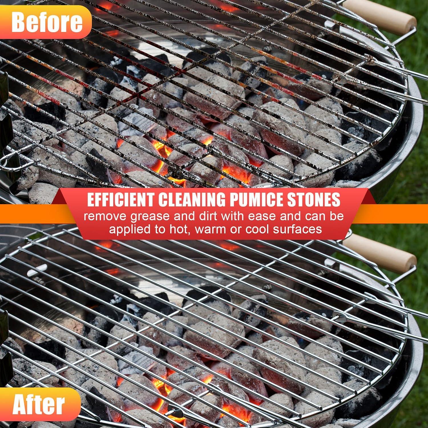 Kacctyen 16 Piezas Piedras Pumice con Mangos para Limpieza