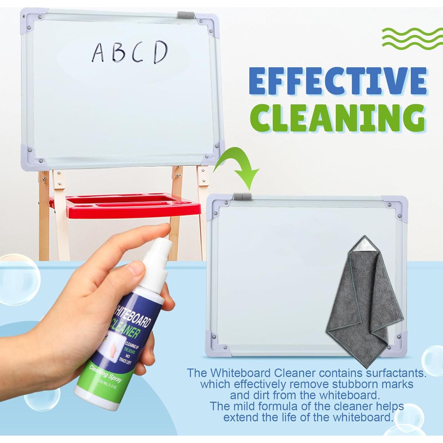 Limpiador de Pizarra Blanca Fuyoooo 100 ml x 12 Pcs con Paño