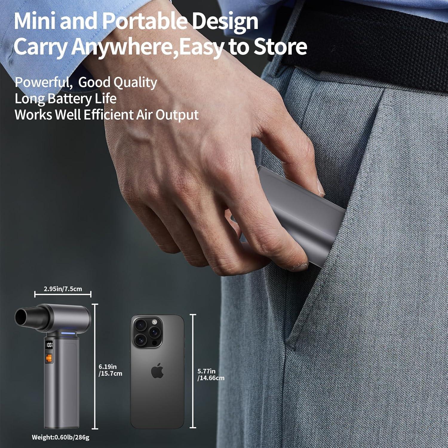 Soplador de Aire Comprimido WINGDA F1V Recargable 4 en 1