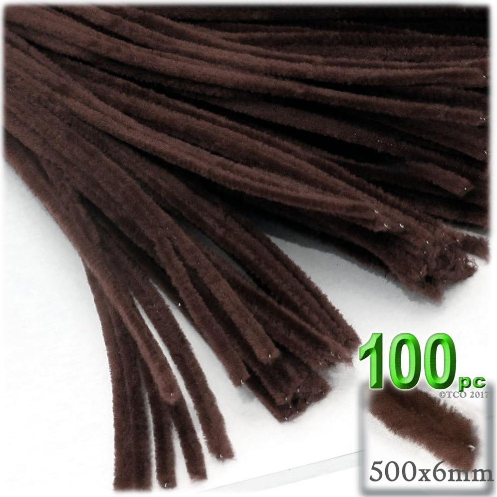 Talladores de Chenille 100 pcs 50 cm Negro Los Talladores