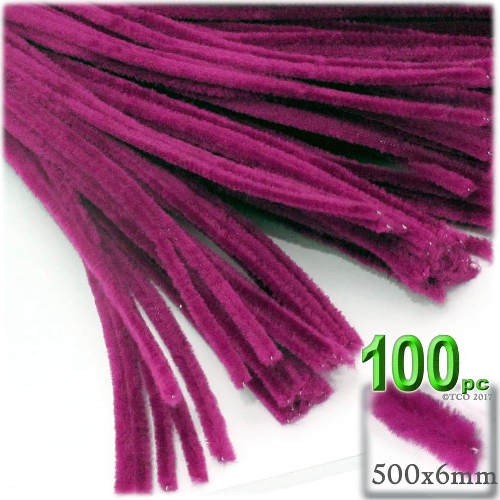 Talladores de Chenille 100 pcs 50 cm Negro Los Talladores