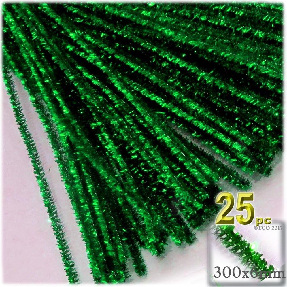 Tallarines de Chenille Amarillo The Crafts Outlet 30cm 25p