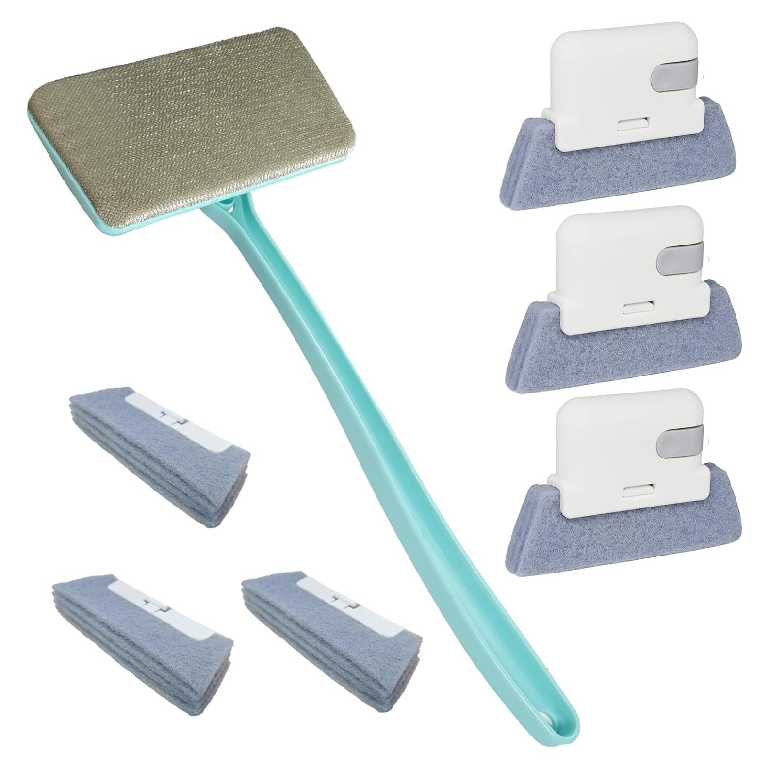 Kit de Limpieza de Ventanas Eikovia con Cepillo Mágico y 3 Herramientas