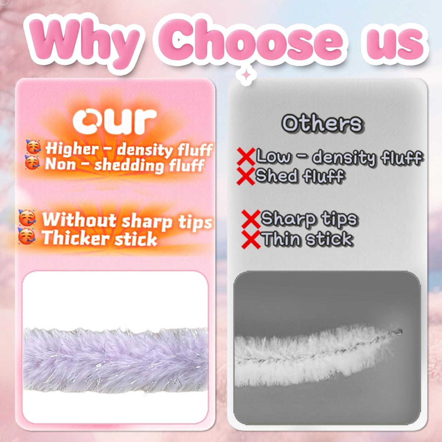 Kit de Manualidades HitsX 175 Piezas con Limpiapipas Brillantes