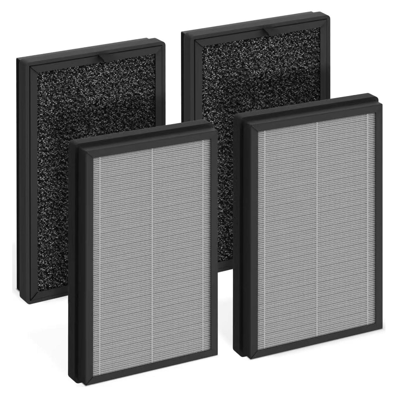 Juego de Filtros de Reemplazo AP2 True HEPA para Priestley PM1240B